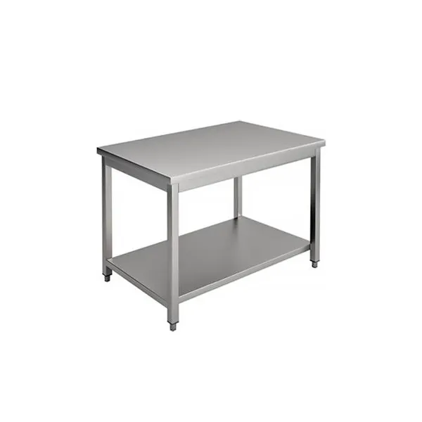 Stainless Steel Double-layer Flat Workbench photo-2