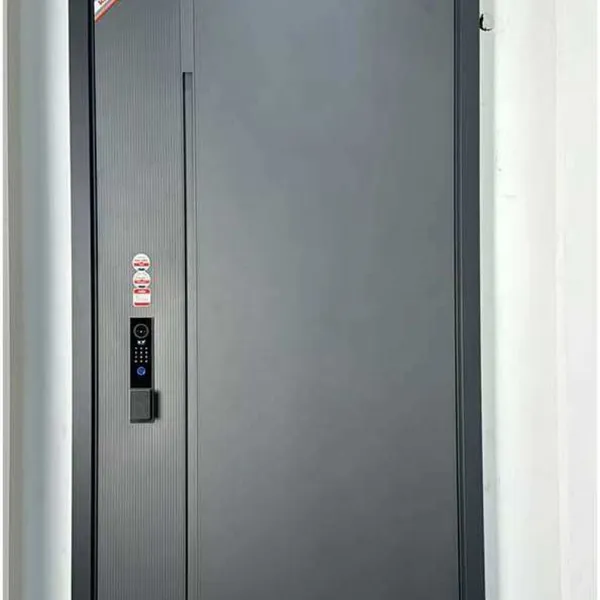 SUNFREE Modern Aluminum Entrance Door, Custom Villa Residential Security Main Entry Door photo-3
