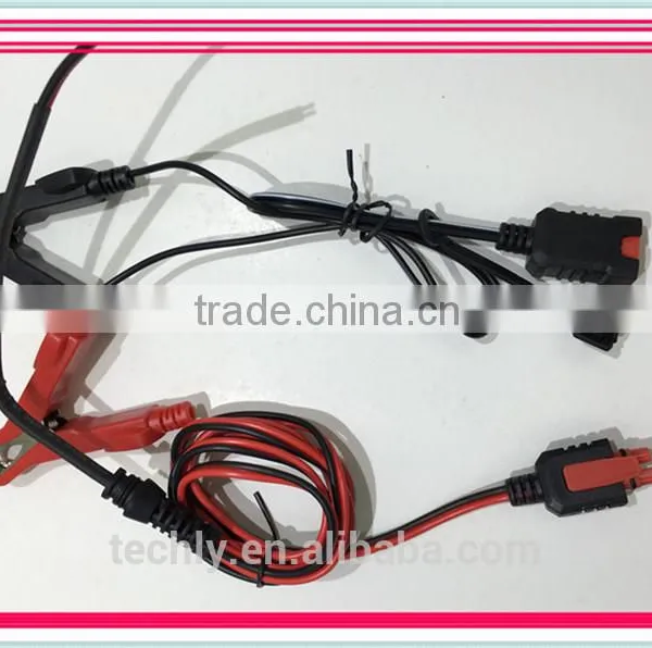 2 PIN Red MaleTo Female Connector 14GA 2 Cord 1.5M Wire Harness photo-4