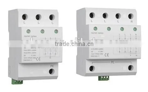 SPD Surge Protective Device,CAU4-20T/4P Surge Protective Device photo-2