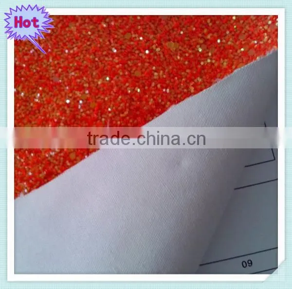 Cheap Sell Sequin Glitter Leather for Wedding photo-2
