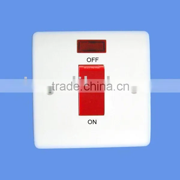 45A 1 Gang Wall Switch, Single Pole photo-2