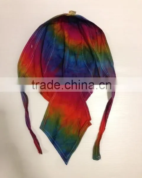 Tie Dye Hippie Handmade Hat