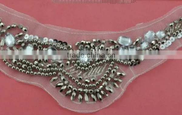 Handmade Beaded Collar for Sweater -- H1412063 photo-2