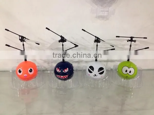 interesting Hand Sensor Flying ball UFO fun rc toys colorful ball