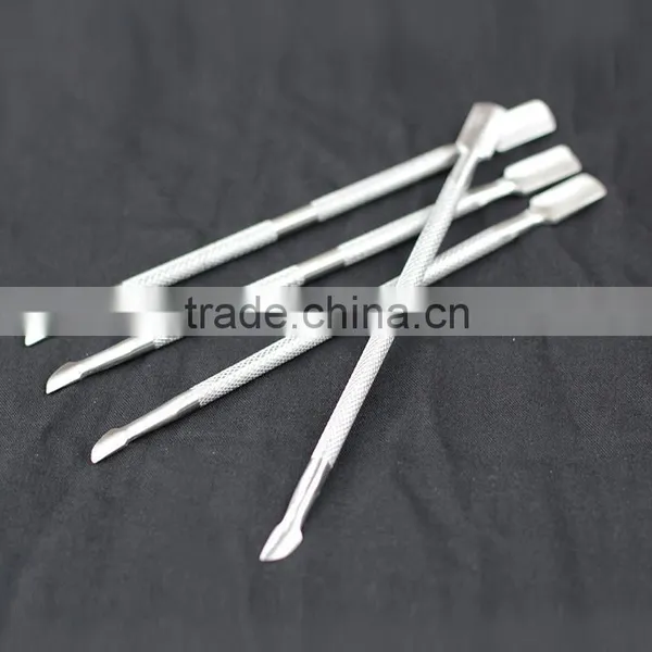 Full Metal Cuticle Pusher Nail Art Equipment Perfect Care Nails Pusher Pushers Stainless Steel Nail Tools photo-5