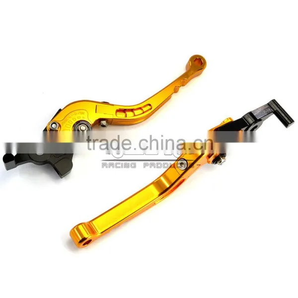 BJ-LS-009 Customized CNC Adjustable Folding Aluminum Motorcycle Clutch Brake Lever for Kawasaki ZX1400 / ZX14R / ZZR1400 photo-4