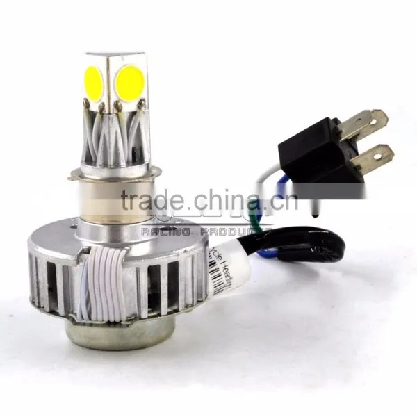 BJ-HL-001 2500LM 18W 7-36V High/Low Beam Bright Xenon Motorcycle LED Headlights photo-3