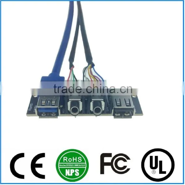 USB 2.0 and USB 3.0 USB Header PCB Motherboard Cable photo-2