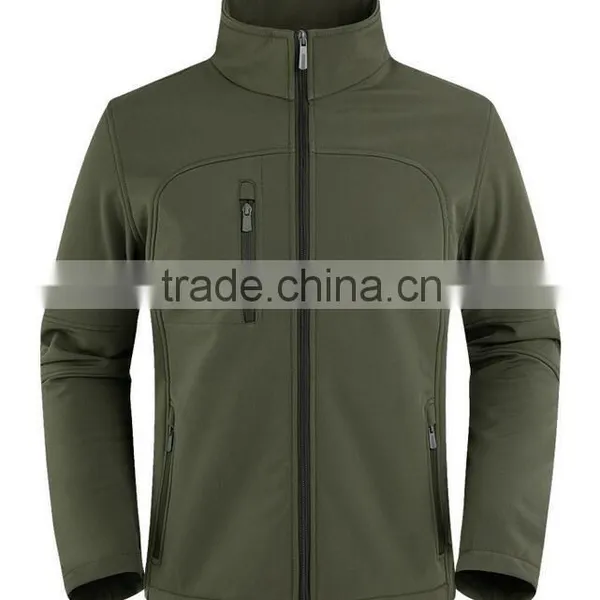 100% Polyester Soft Shell Jacket Outer Shell Jacket Wholesale