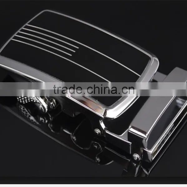 Men's Genuine Leather Belt With Auto Lock Buckle photo-3