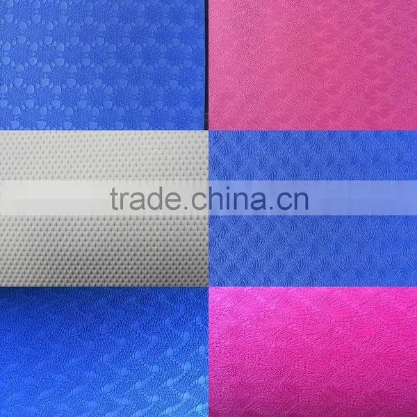 Sales Promotion 100% TPE Material by Latest Technology- High Density Lightweight Durable Memory Foam TPE Exercise Yoga Mat Quality Choice photo-3