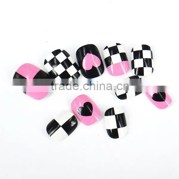 MSDS Certification and Plastic,ABS Material Full Cover French Fake Nails photo-2