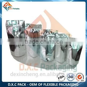 Foil Lined Stand Up Pouch Bag With Zipper For Snack Food Packaging(FDA Approved) photo-2