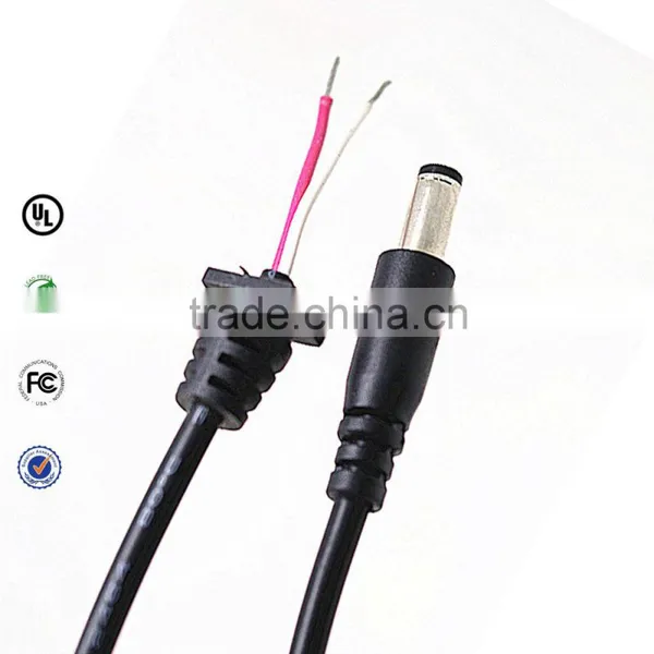 12V DC Power Pigtail Male5.5*2.1mm Cable Plug Socket Jack for CCTV Security
