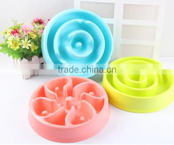 Healthy Anti-choke Anti-slip Pet Slow Food Bowl for Dogs and Cats Interactive Bloat Stop                        
                                                Quality Choice