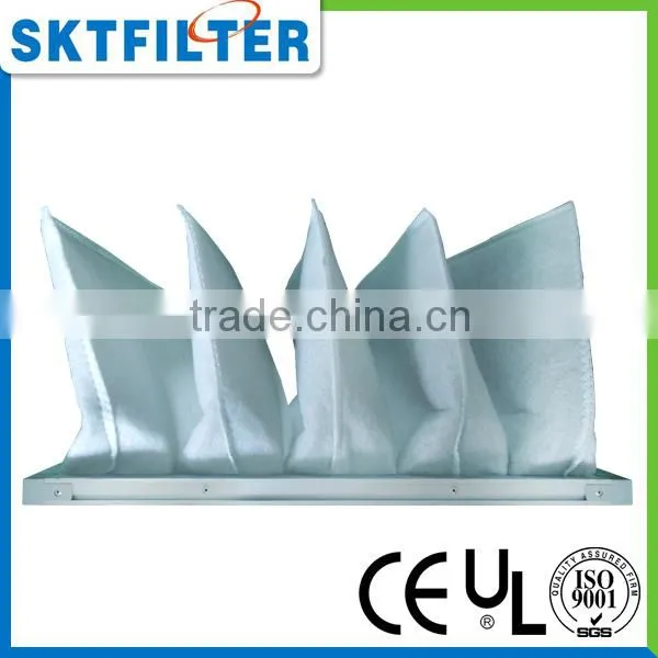 Outgoing (output) Filters / Filtr. Class G4 Bag Filter With Galvanized Frame 25 mm photo-5