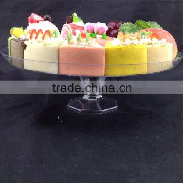 Crystal Dinner Set Stands 7'' Wedding Mini Cake Stand photo-3