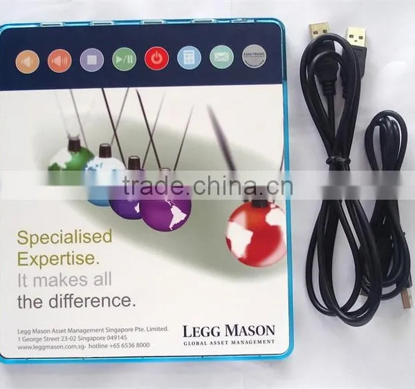 Multifunction 8 Hot Keys LED Mouse Pad With Usb Hub and Webkey photo-6