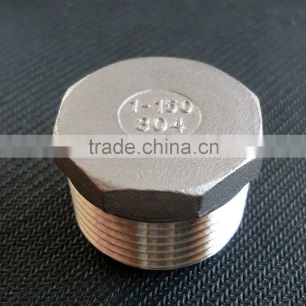 Stainless steel threaded Plug