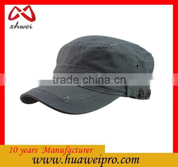 Chinese Military Supplier Custom Your Own Logo Washed Military Style Cap photo-5