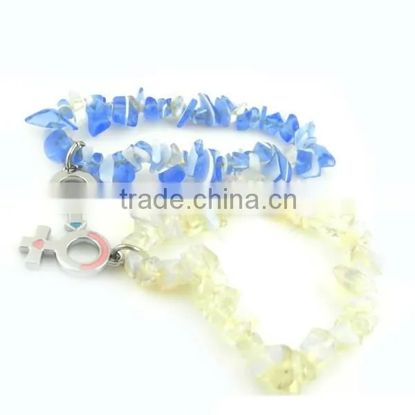 Crystone Beaded Bracelet Multiple Color for Girl photo-2