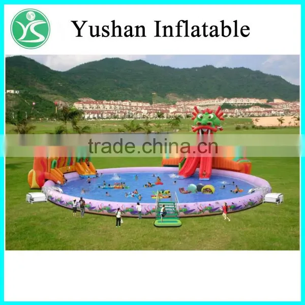 Chinese Suppliers Cheap Price Inflatable Slide Park photo-3
