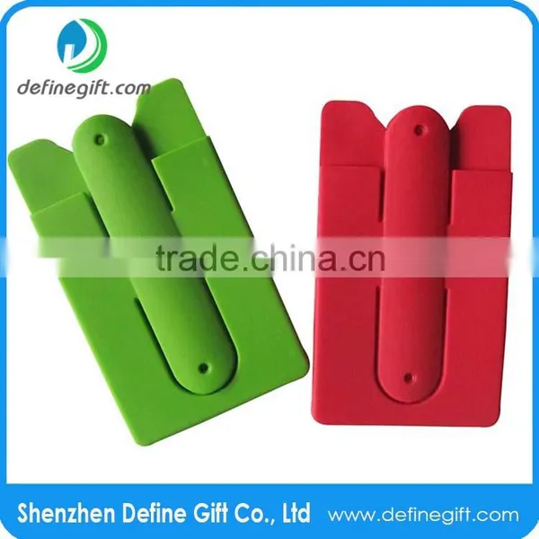 Mobile Phone Stands Silicone Cell Phone Wallet Stand photo-3