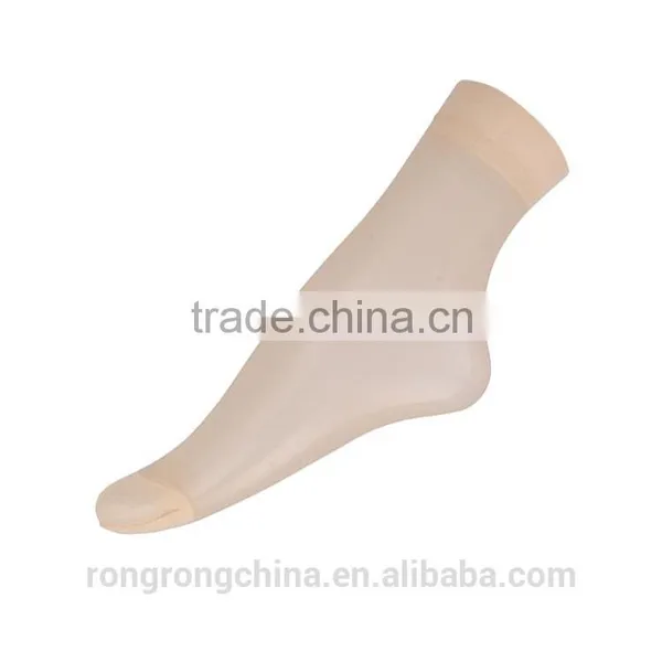 Custom Young Girl Silk Tube Socks Nylon Teen Tube Socks Wholesale 601 photo-2
