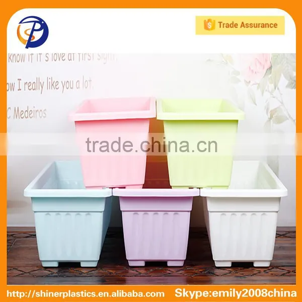 Rectangular Shape Plastic Flower Pot photo-3