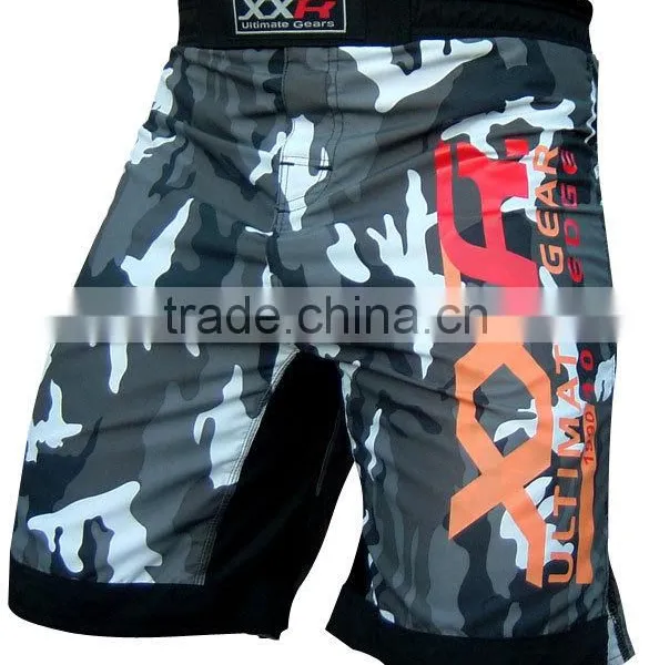 XXR Camo MMA Fight Shorts UFC Cage Fight Grappling Muay Thai Boxing All Sizes photo-3