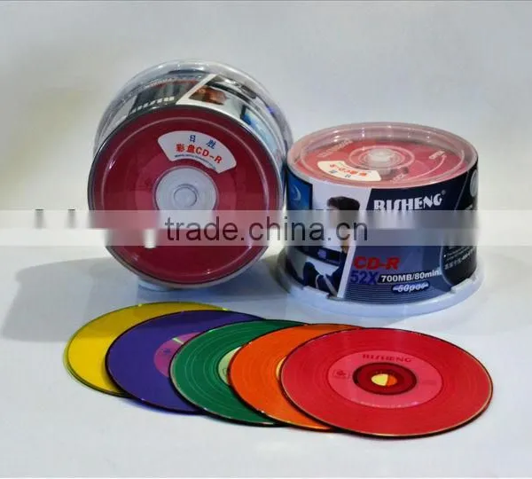 RISHENG CD-R / Blank Color Cd-r 52x 700mb photo-2
