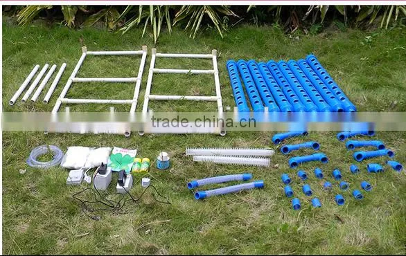 Upgradeda Small 3 Layer 9 Pipes Home Garden Indoor Hydroponics System photo-5