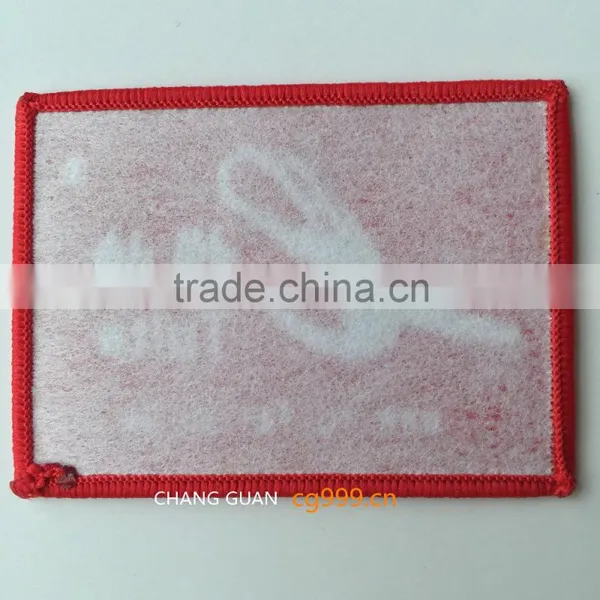 The Square Woven Label That the World Famous Brand Appointed Production photo-2