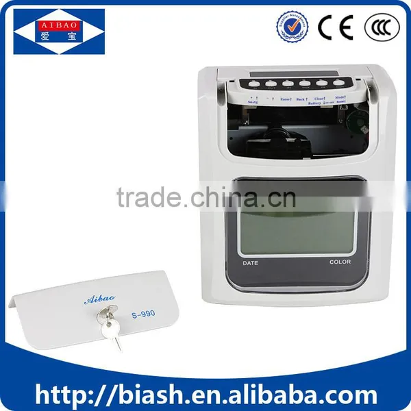Punch Time Card Attendance Machine/office Time Attendance Machine photo-4