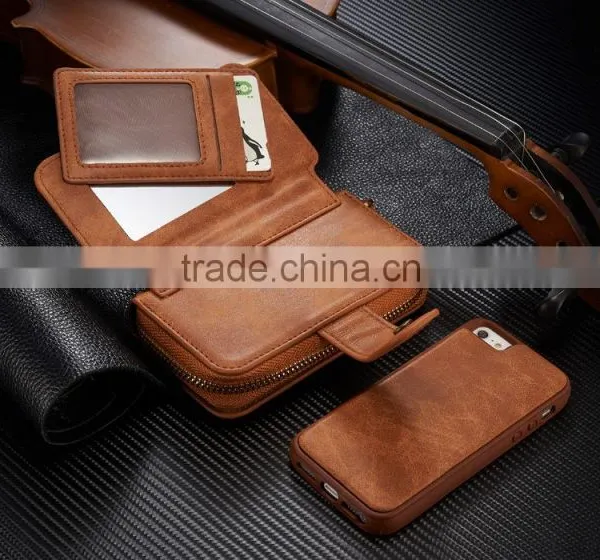 Factory Supply Attractive Flip Wallet Case for Iphone 5se photo-4