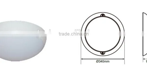 SK605 New !!! 360 Degree Ceiling Mounted Microwave Sensor Lamp,time Delay ,dimmable Sensor Lamp photo-2