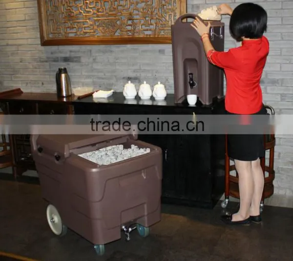 Ice Bucket Leather Storage Ice Buckets photo-3