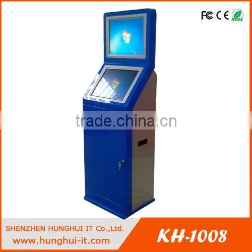 Self Service Bill Payment Ticket Vending Kiosk With Receipt Printer