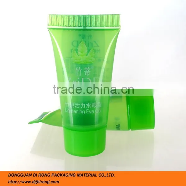 Clear Green Cosmetic Free Sample Packaging Tube photo-4