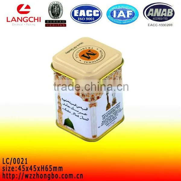 Square Promotion Tin for Perfume