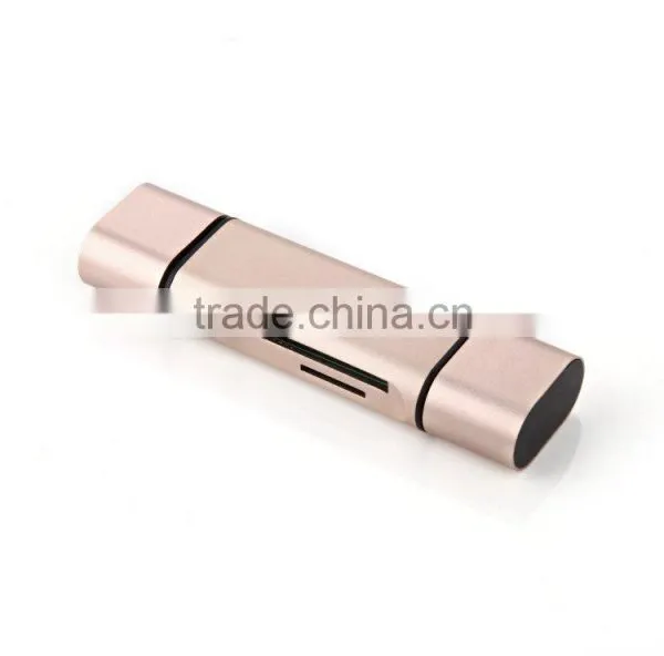 3-in-1 USB-A / Micro USB / Type-C Port TF SD Card Reader Support OTG Card Reader photo-2