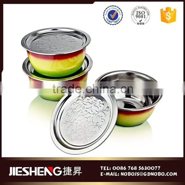 Elegant and Various Design Stainless Steel Bowl With Lid photo-3