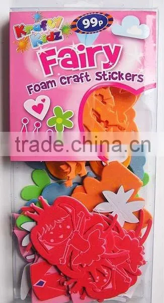 EVA Foam Sticker in PVC Case