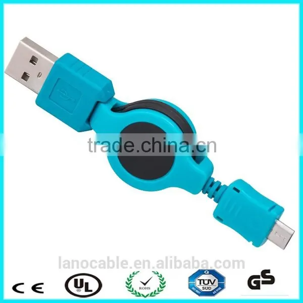 Colorful 1M Retractable Micro Usb Cable for Android Phone Supplier's Choice photo-4