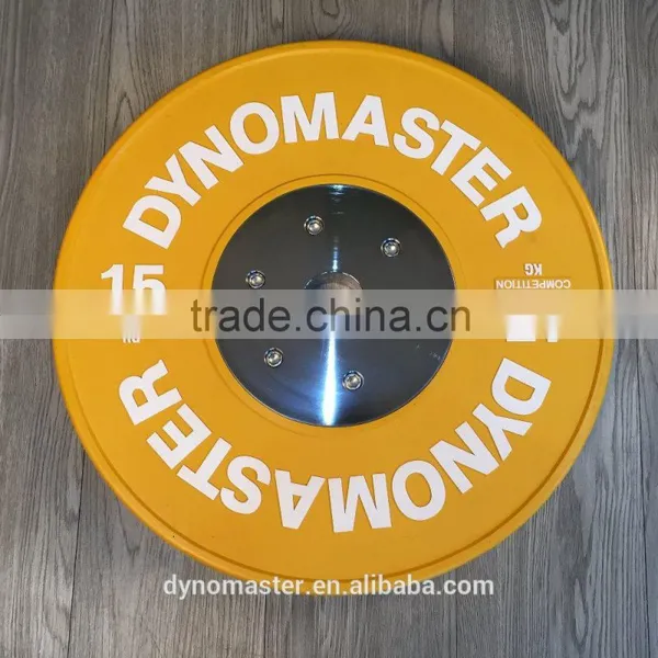 Fitness Equipments /cast Iron and Rubber Coated and Whole Rubber Weight Lifting Plates/ Barbell for Weight Training photo-2