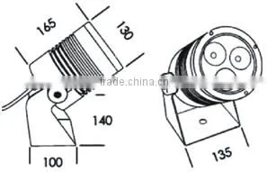 Manufacture High Quality Plaza, Villa, Driver Way Used LED Garden Lamp photo-2
