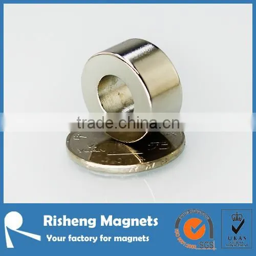 Radial Magnetization Neodymium Magnet Ring With NiCuNi Coating