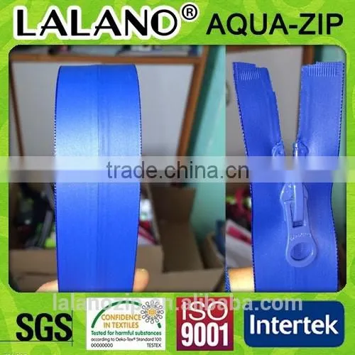 TPU Welded 5# Air-waterproof Zipper for for Clothes and Rain Coats