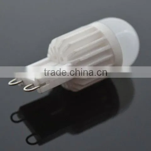 China Factory Price Ceramic pc 360 Degree g9 Led Light Bulb photo-5